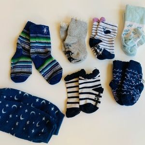 Baby sock and leg warmer bundle